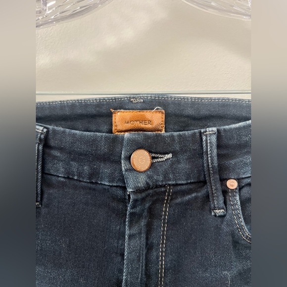 Mother Denim The Looker Crop in Coffee Tea or Me Size l - Picture 4 of 9